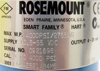 Rosemount 3051TG In-Line Pressure Transmitter  3051TG4A2B21AB4M5E5 -14.7 to 4000PSI