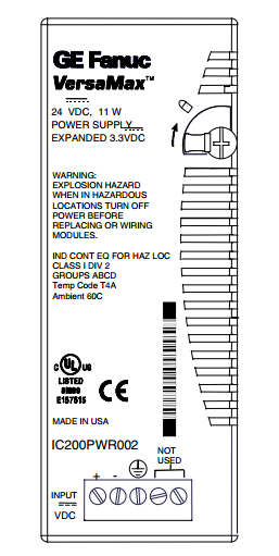Modulo di input del Plc, micro ridondante di VersaMax del modulo di alimentazione PIÙ il regolatore 0