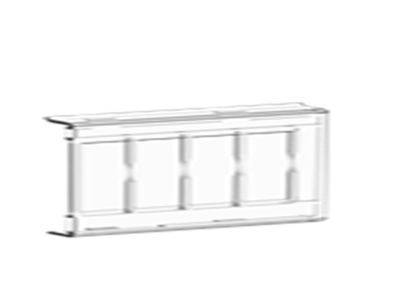 TA523 1SAP180500R0001 ABB Pluggable Marker Holder For I O Modules 10 Pcs