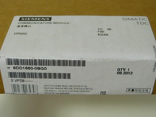Siemens 6DD1660-0BG0 SIMATIC TDC Modulo di comunicazione CP 52IO Modulo di interfaccia
