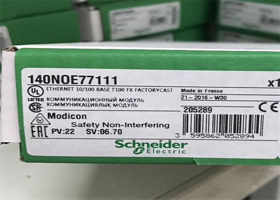 Schneider Modicon Quantum PLC 140NOE77111 RETE ETHERNET MODULO TCP/IP