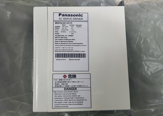 Panasonic 2500P AC Drive MSD5A3A1XX19 Motor Drive 50W Servoamplificatore di potenza