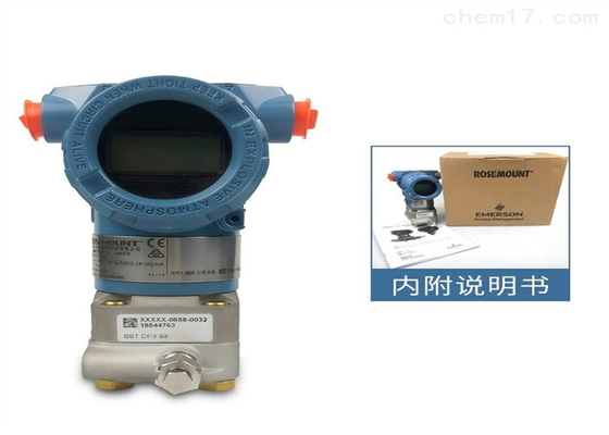 Trasmettitore di pressione relativa Coplanar Rosemount 3051CG1A02A1AB1H2L4M5 da -62,16 a 62,16 mbar