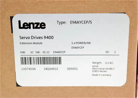 Lenze E94AYCEP SERVO DRIVE 9400 MODULI DI ESTENSIONE MODULO ETH POWERLINK MN/CN