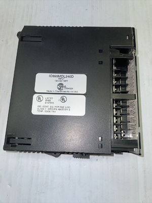 ALIMENTAZIONE GE FANUC SERIE 90-30 MODULO I/O digitale 120 volt CA IC693MDL240