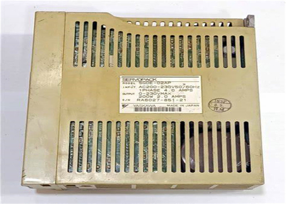 SGD-02AP Yaskawa Servo Drive 200 W Capacità nominale con garanzia di 1 anno