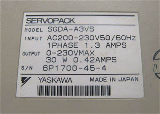 Yaskawa SGDA-A3VS Servo Drives Serie Sigma Nuovo originale