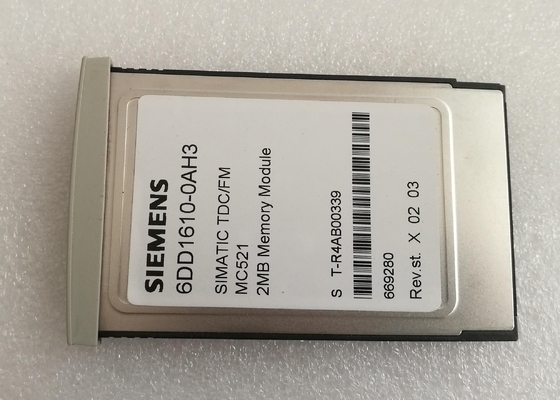 SIEMENS 6DD1610-0AH3 Carta di memoria 2MB Mc521 Df Cs Fa Prodotti di supporto PLC IPC