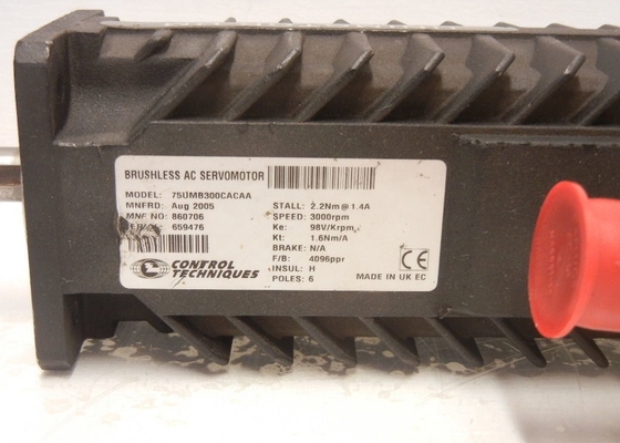 Emerson 75UMB300CACAA Servo Drives 3000RPM Nuovo in Originale
