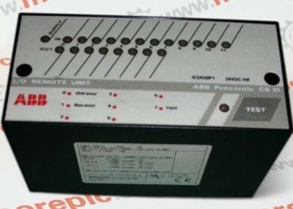 Terminatore dell'ingresso/uscita Modulebus dell'unità S800 di termine del modulo di ABB TB807 3BSE008538R1