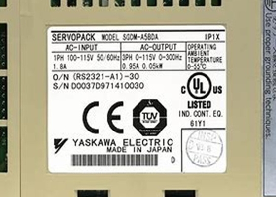 Nuovo Yaskawa Servo Industrial Drive SGDM-A5BDA Originale