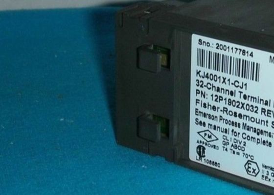 EMERSON KJ4001X1-CJ1 32 canali di blocco terminale 30 VDC 1 mm Pico 150Hz