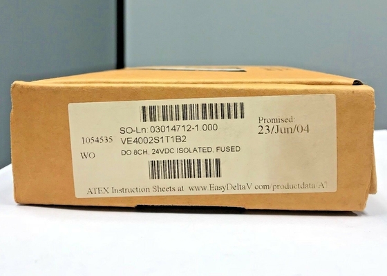 Il modulo introdotto 8CH 24VDC di EMERSON VE4002S1T1B2 ha isolato con il blocchetto terminali