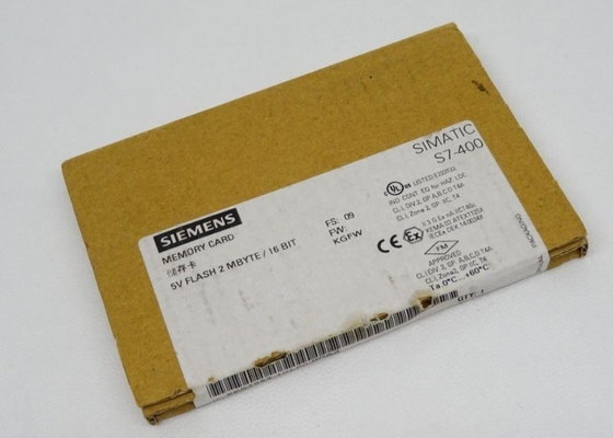 Siemens 6ES7952-1KL00-0AA0 Scheda di memoria 5V Flash EPROM 2 Mbyte 16 Bit Per S7-400