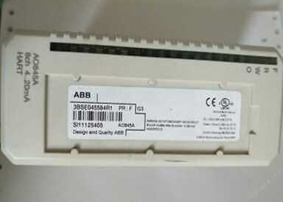 ABB AO845 AS800 Digital io modulo di uscita analogica del modulo 3BSE045584R1 S/R HART 8ch della O