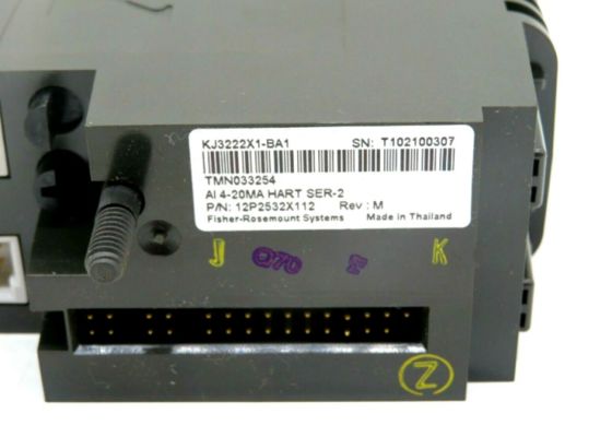KJ3222X1-BA1 Rosemount Emerson Modulo di alimentazione ridondante 8PT Analogico HART Input