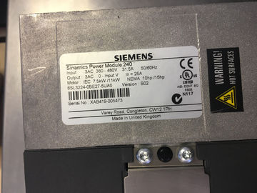 SIEMENS SINAMICS G120 Inverter 3AC 380-480V 7.5KW 6SL3224-0BE27-5UA0