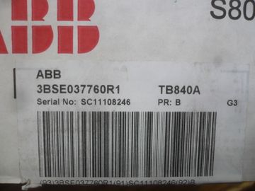 Ingresso/uscita del modem S800 del mazzo del modulo ABB 3BSE037760R1 TB840A Modulebus di New Digital, PR: B