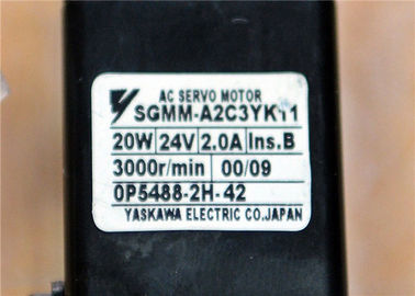 Servomotore industriale 2.0A del servomotore SGMM-A2C3YK11 20W 3000r/min di Yaskawa