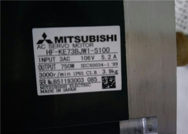 Mitsubishi 750W MR-E Super AC Servo motor HF-KE73BJW1-S100 NEW in stock