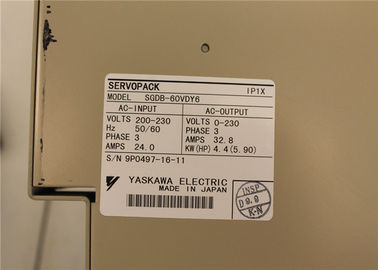 Yaskawa  Servopack 4.4KW 0-230V 32.8A Industrial Servo Drives SGDB-60VDY6