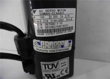 Servomotore elettrico SGMAH01AAA41 200v 3000RPM di CA di Yaskawa SGMAH-02AAA41 200w