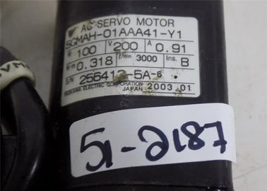 SERVOMOTORE 3000RMP SGMAH-01AAA41-Y1 di CA di sigma II 0.91A 100W di YASKAWA SGMAH