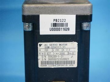 Yaskawa  Eelectric 100W 200V AC Servo Motor SGM-02A312-Y1 Industrial Servo Motor