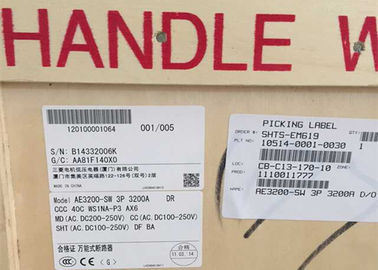 MITSUBISHI Electric 3200A Air Circuit Breaker AE3200-SS 3P Low-Voltage ACB WS1NA-P3