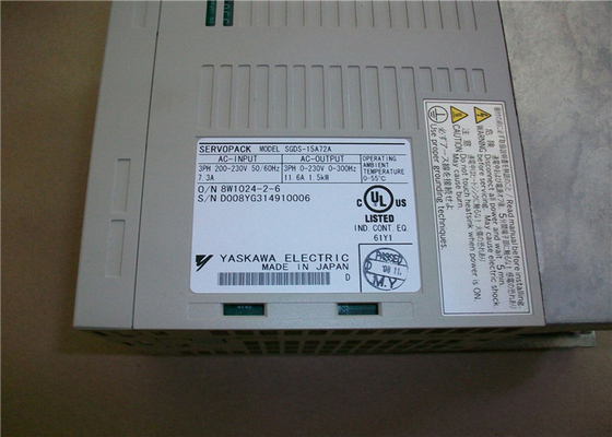 Servo amplificatore industriale SGDS-15A72A 50/60hz Giappone di Yaskawa Servopack