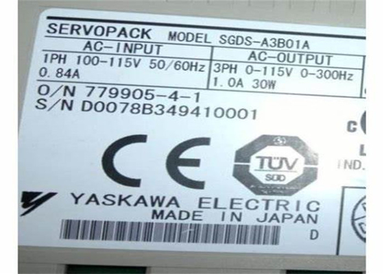 Industrial New YASKAWA AC SERVO DRIVER AC 200-230V Input 1PH SERVOPACK SGDS-A3B01A