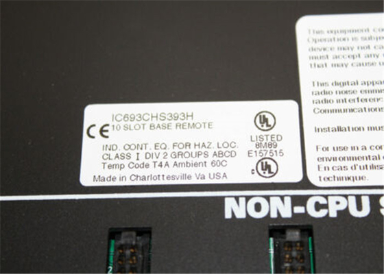 GE FANUC IC693CHS393F  ENHANCED 10-SLOT REMOTE BASE  EXPANSION EMI one year warranty