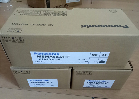 Driver del servomotore di CA di MSMA082A1F Panasonic MSD Minas 3000r/m, 0.75kw, 200Hz, 116V,