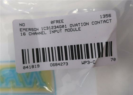Modulo di ingresso/uscita analogico di Emerson Westinghouse del modulo di input dello SpA 1C31234G01