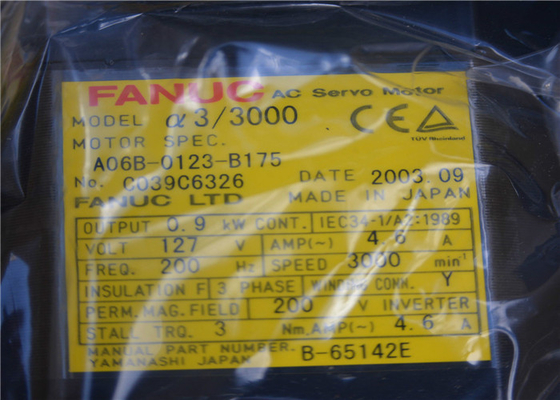 A06B-0123-B175 Cnc Machine Parts AC Servo Motor GE FANUC New Original