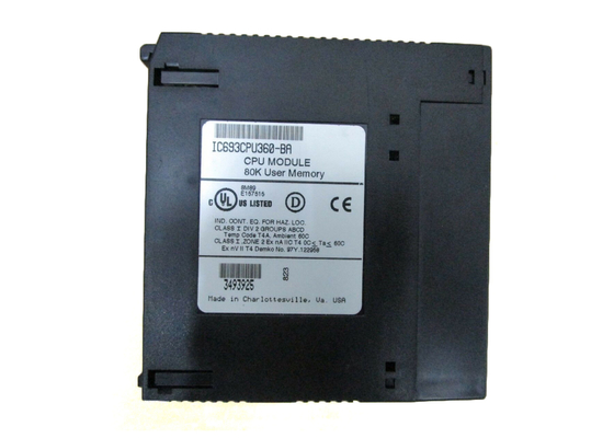 GE FANUC IC693CPU360, singolo modulo del CPU della scanalatura, serie 90/30 di sistema dello SpA