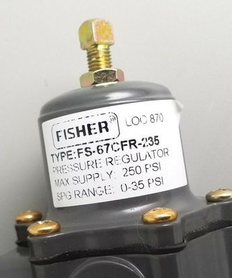 Emerson FS-67CFR-235 PRESSURE REGULATOR SPRING 0-35 PSI GAUGE RANCE 0-30 PSI.