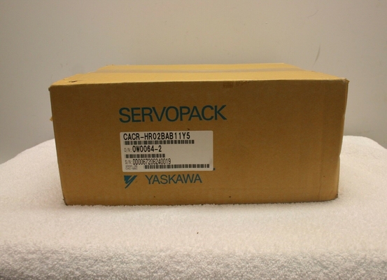 YASKAWA  CACR-HR02BAB11Y5 SERVOPACK - AC DRIVE SERVO AMPLIFIER 0-115V 3P 2.7A OUTPUT