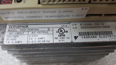 0.54KW 200-230V Electric Servo Drive Yaskawa SGDH-04AEY291 1 D SERVOPACK IP1X