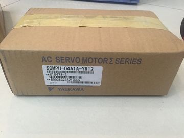 Lightweight Industrial Servo Motor Yaskawa SGMPH-04A1A-YR12 400 Watt 200 Voltage
