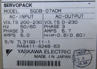 Industrial ServoPack Yaskawa   200-230V   0.6KW servo drive Input 5.0AMPS SGDB-07ADM