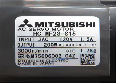 SERIE industriale HC-MF23-S15 del servomotore HC di CHIAVE di Mitsubishi 200W