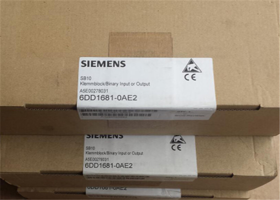 modulo di interfaccia binario industriale dell'esposizione SB10 dell'input o dell'uscita di Siemens 6DD1681-0AE2 dei pezzi di ricambio