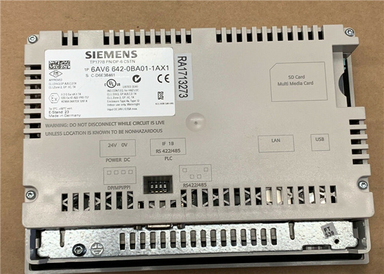 New and Original  6AV6642-0BA01-1AX1 SIMATIC TP177B 6" PN/DP STN 256 color display
