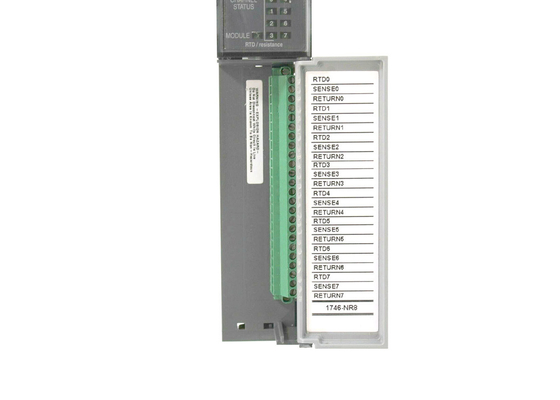 AB 1746-NR8 ， SLC 500 RTD/Resistance Analog Input Module ， 100 Milliamps