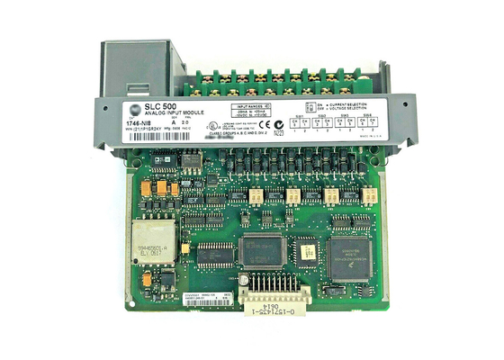 AB 1746-NI8 ， SLC 500 Analog I/O Module ， Combination 120 Volts AC I/O