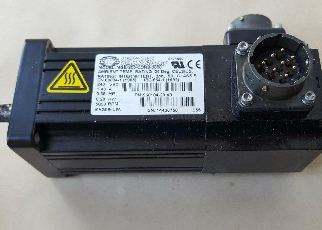 MGE-205-CONS-0000 EMERSON SERVO MOTORE Tipo di feedback encoder 240VAC