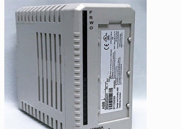 ABB AO845 AS800 Digital io modulo di uscita analogica del modulo 3BSE045584R1 S/R HART 8ch della O