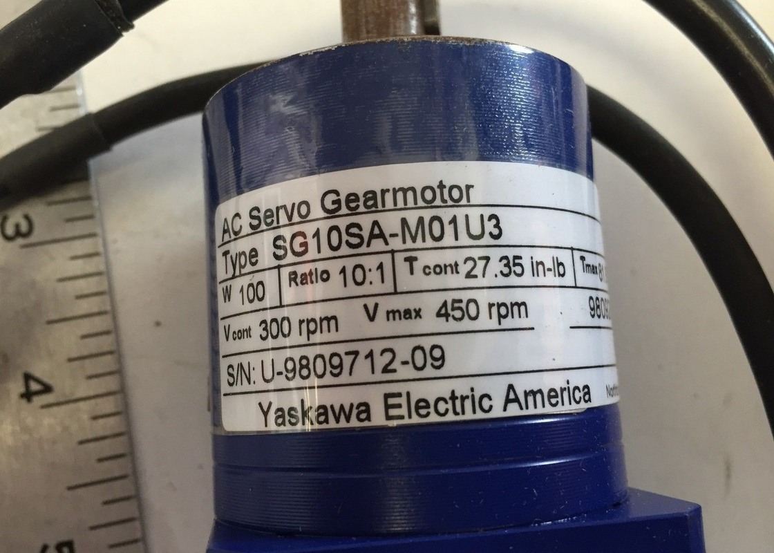 SG10SA-M01U3 Yaskawa Servo Motor Brand 100% nuovo in scatola originale