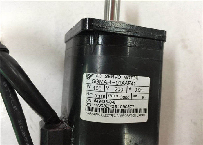 Servomotore elettrico industriale 200v 3000RPM SGMAH-01AAF41 di CA 100w di Yaskawa del servomotore